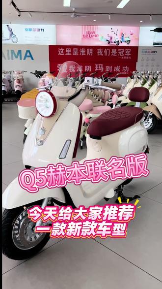 给大家推荐一款新车!看完视频你就知道怎样使用它#爱玛Q5赫本 #爱玛电动车 #爱玛春日骑迹 #爱玛开工嗨购节 #淮阴爱玛