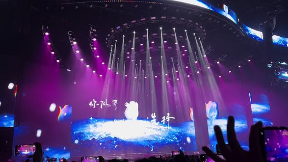 腾讯年会#张靓颖 #演唱会现场live 终于等到你