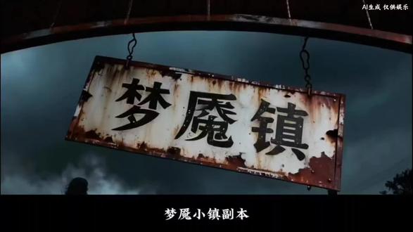 挑战梦魇鬼镇,直面恐惧与诡异#诡异#恐怖片