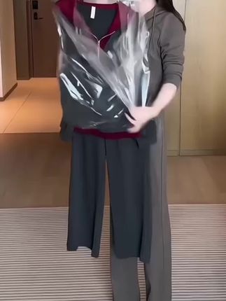 #秋季两件套 #休闲套装 #洋气减龄 #时尚穿搭