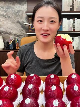 一年只有一季的新西兰红玫瑰苹果你确定不尝尝吗?