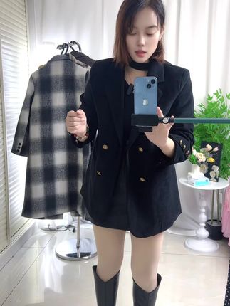 #女装 #质感穿搭 #高级感穿搭 #韩版女装 不起球,不掉毛 不粘毛不吸灰 有运险险,有七天无理由性价比高 哈哈,是不是有点王婆卖瓜自卖自夸?