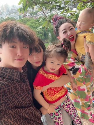 一家人开开心心看风景#幸福一家人 🥰🥰🥰