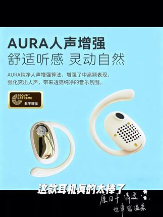 2025新款正品柏林之音高音质智能AI无线蓝牙耳机超长续航运动降噪