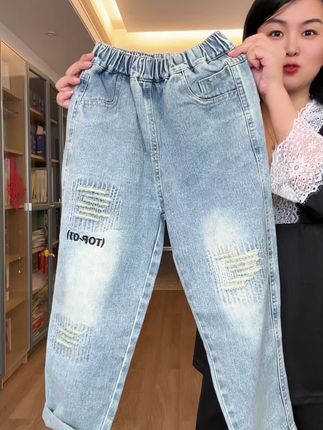 闭眼可以入手的软牛仔裤#潮童穿搭 #男童穿搭 #柔软舒适