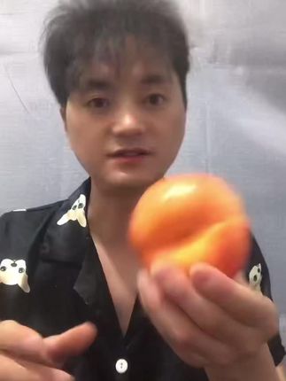 #黄金大油蟠桃 超好吃的桃