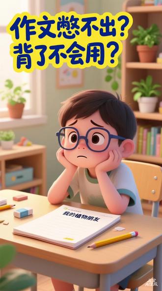 三年级作文“我的植物朋友怎么写?”学会用“观察记录卡”孩子写作立马有话说!后面附范文精讲#三年级语文#作文技巧 #小学作文#家长辅导#教辅资料