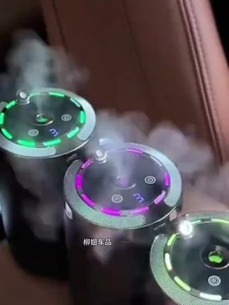 自动喷雾高档车载香薰车内男女车用AI智能香薰机除异味#车载香薰机