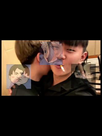 有俩公猫老亲嘴#陈泽 #斩虍 #虍泽