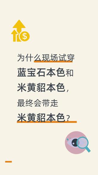 为什么现场试穿蓝宝石本色和米黄貂本色,最终会带走米黄貂?#米黄貂#蓝宝石水貂 #水貂鉴定 #貂皮大衣 #露姐皮草