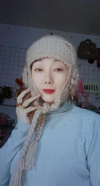 #热门#大花辫子护耳帽教程#大花辫子帽教程#护耳帽教程@与黑夜相融