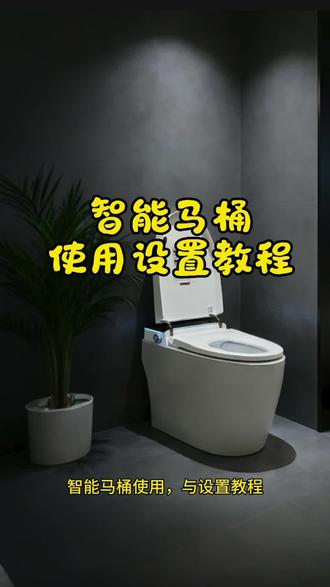 智能马桶使用教程#智能马桶怎么选 #智能马桶 #智能马桶设置教程