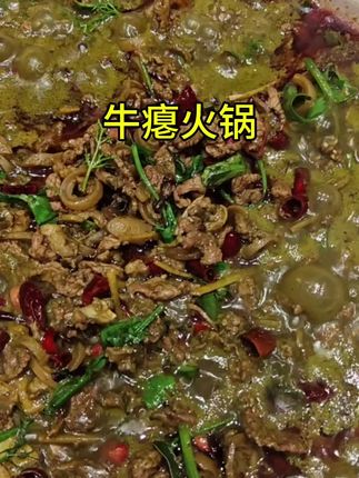 这个牛瘪火锅真的好好吃,你别看它其貌不扬,但是它这个汤底是真的很鲜美,一定要给你最好的朋友安排一下。#美食 #地方特色美食 #牛瘪火锅 #牛瘪汤 #牛瘪