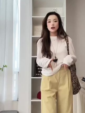#阔腿裤 #大码女装 #休闲裤 #西装裤 #百搭裤子