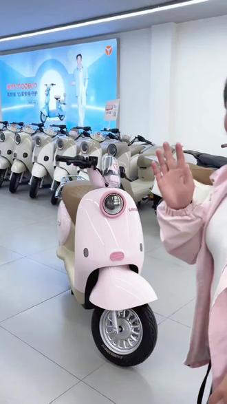 来看看,我们这款精致可爱,颜值性能双在线——雅迪m25,到信都雅迪试骑体验吧