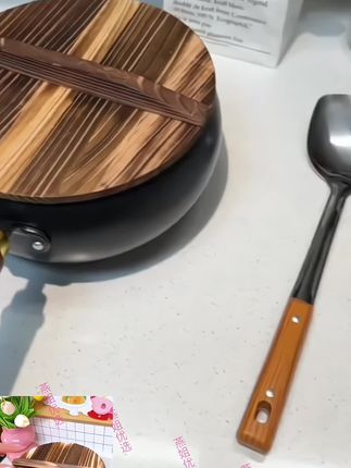 哎哟喂我知道好多姐妹都在找这个章丘铁锅大肚锅,这个大肚铁锅是一丁点涂层都不带的#章丘大肚锅