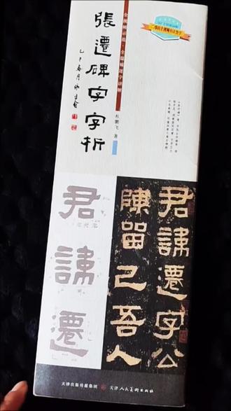 张迁碑字字析 杜鹏飞著 书法临摹软笔笔法解析书法教程 天津人美#日常手写 #写字静心 #习字修身 #书写是一种生活 #传统文化