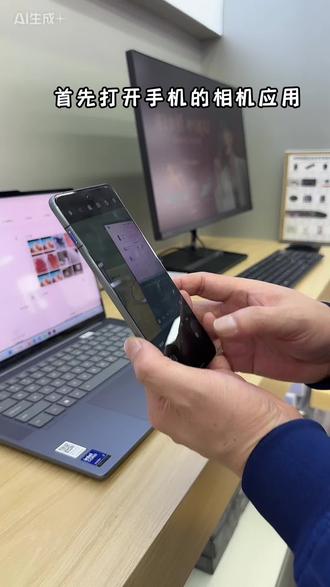 一碰传,倒着传#联想motoAI手机 #天禧AI一体多端