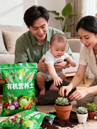 #有机营养土 #营养土 #营养土厂家 #养花种菜专用土 #爱生活爱养花