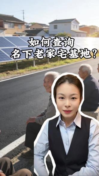 如何查询名下老家的宅基地?#就想说点大实话 #每天跟我涨知识