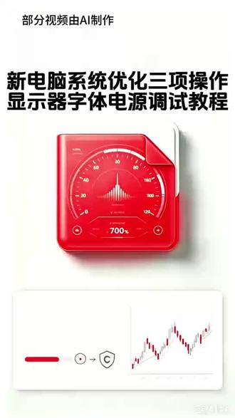 新电脑系统优化三项操作,显示器字体电源调试教程。 #新电脑显示器调效 #windows字体优化 #USB设备不识别 #win10