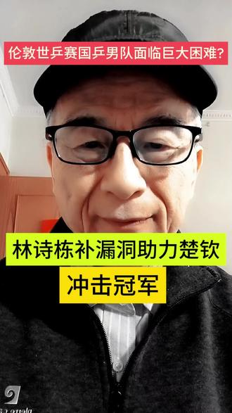 家人们,林诗栋补漏洞助力楚钦,冲击伦敦世乒赛团体冠军#正能量#王楚钦#林诗栋#伦敦世乒赛#男团冠军