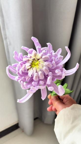 #晒晒你最满意的手工作品 #手工菊花 #扭扭棒菊花教程 #扭扭棒花 #宁可枝头抱香死 眉姐姐同款菊花教程来咯,刷到的朋友,评论区晒晒你做的菊花吧😍