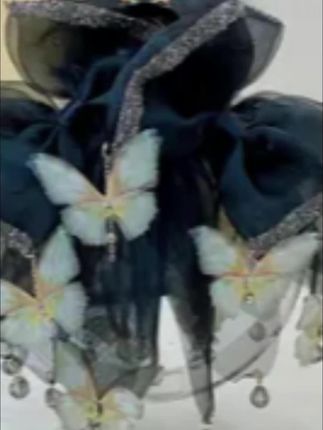 蒙娜丽莎早秋氛围感发夹蝴蝶重工鲨鱼夹新中式裙摆发饰百搭日常#头饰发饰 #发饰发夹 #抓夹 #头饰搭配 #发饰