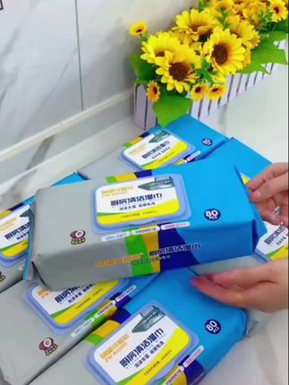 #抖音的热点宝 好物推荐厨房湿巾
