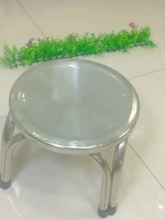就是不锈钢圆凳子结实耐用#强烈推荐 #居家好物 #凳子 #圆凳子