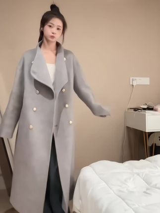 #我的ootd穿搭 #韩系穿搭 #大衣 #毛呢大衣 #大衣穿搭
