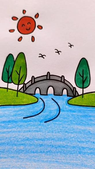 简单易学还有趣#一起学简笔画 #亲子简笔画