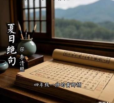 不一样的夏日绝句,用AI了解古诗
#无风格不设限#内容盲盒#创作探索中