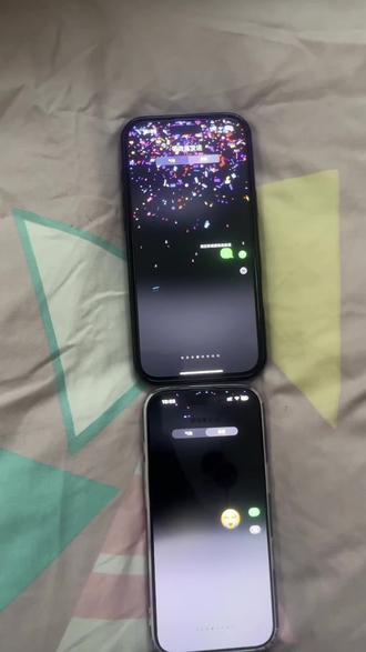 拥有了专属彩带雨🎀#苹果用户