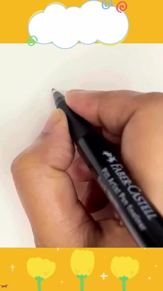 小狮子简笔画#启蒙早教 #画画教程 #简笔画