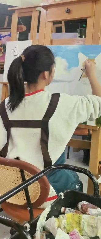 #爱画画的孩子 #创作者中心 #创作灵感 #格林 因为喜欢所以去画#画画 有了自己的一个“格林”画了4次完成喽😄