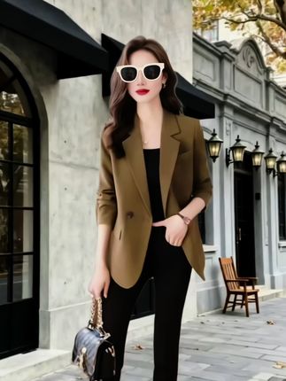 #西服穿搭 #外套分享 #外套分享 #春秋穿搭 #小个子穿搭