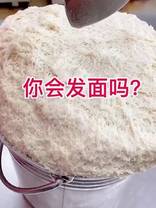 #老面酵子 #发面 #酵母