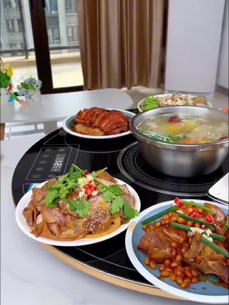 多功能智能暖菜板饭菜保温恒温板暖菜板触控烘干温牛奶多功能神器方便美观又实用