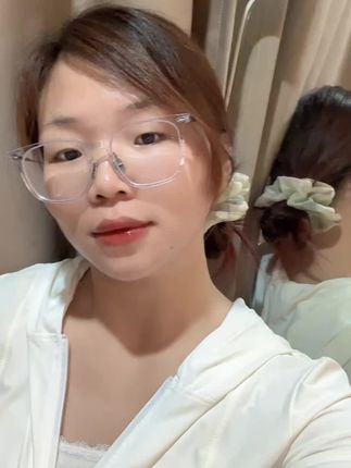 韩系温柔渐变晕染大肠发圈高级感扎头发绳皮筋大号低马尾丸子头绳#大肠发圈