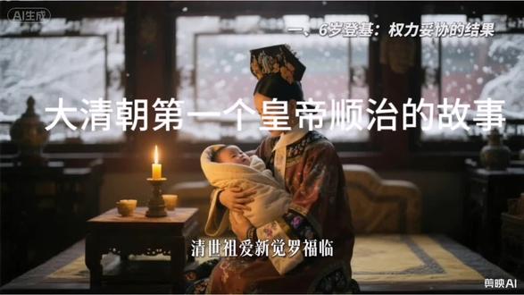 大清朝第一个皇帝顺治的故事