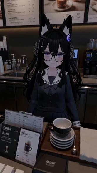 #AI 咖啡店员的附赠服务 #随变ai随便玩 #随变app