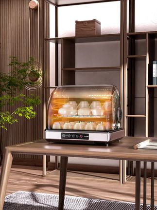 #茶具消毒柜 #茶具消毒 #商务招待 #茶台摆设 #茶客