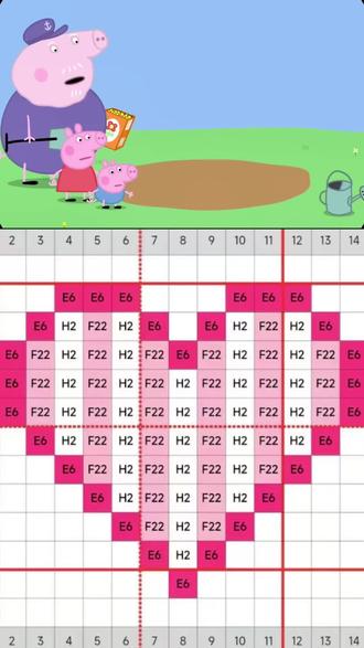 #拼豆#小猪佩奇 #手工 从一颗拼豆到一只佩奇,感谢一路陪伴的你们,未来继续一起可可爱爱