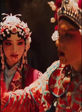 “今我夫妻二人”~给小小的我一个大大的震撼 #ENEMY#enemy #电影美学视觉冲击 #一种戏曲一部历史