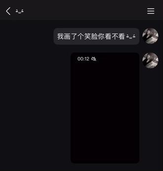 我画了个笑脸你看不看⁃̀⩊⁃́#聊天记录 #想你