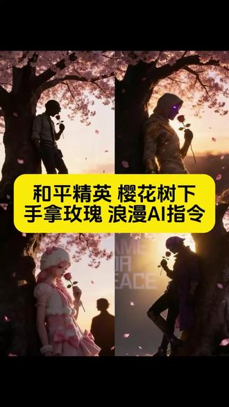 「木乃伊的浪漫,你不懂」
和平精英 樱花树下 手拿玫瑰 AI指令教程
#豆包ai #豆包P图已经nextlevel了 #和平精英 #和平精英樱花树