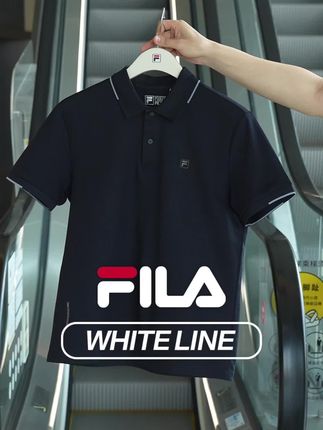 #斐乐 百搭凉感Polo衫 舒适百搭 上身板正有型 面料亲肤#polo衫 #短袖t恤#夏季穿搭