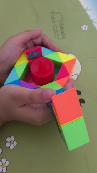 36 节魔尺天鹅之梦游泳圈#玩转魔方