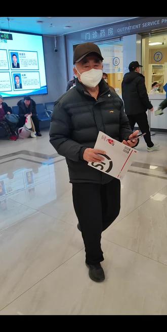 这是最有爱心和孝心的孩子俺外甥帅帅!